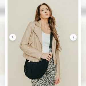 Brixley Crescent Bag, Black, Brand New